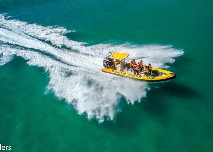 Oceanrider Noosa Boat Ride | Sunshine Coast Adventure Tour - Abseiling, Beer & Speed Boat