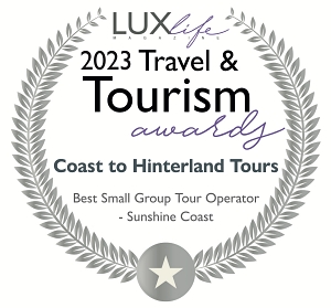 Luxe life tourism award 2019 sunshine coast day trips and sightseeing tours.